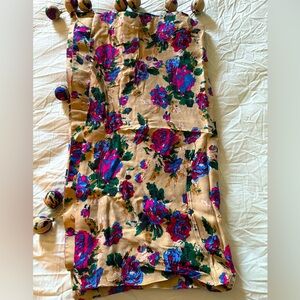 Azeeza cotton scarf (46 by 46) with accessories balls